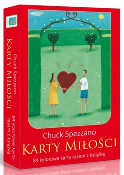 CHUCK SPEZZANO KARTY MIŁOŚCI 84 KOLOROWE KARTY RAZEM Z KSIĄŻKĄ