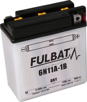 Akumulator Fulbat 6N11A-1B DRY 6V 11.6Ah 90A
