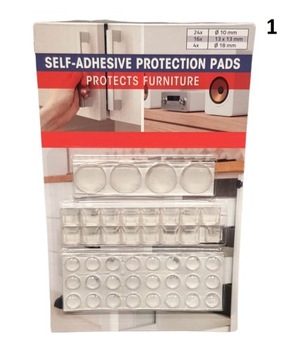 ODBOJNIKI SILIKONOWE PODKŁADKI GUMOWE PRZEŹROCZYSTE RÓŻNE KSZTAŁTY