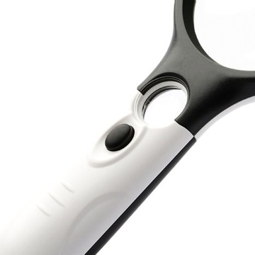 РУЧНАЯ ЛУПА ЛУПА СВЕТОДИОДНАЯ ПОДСВЕТКА 3x 45x