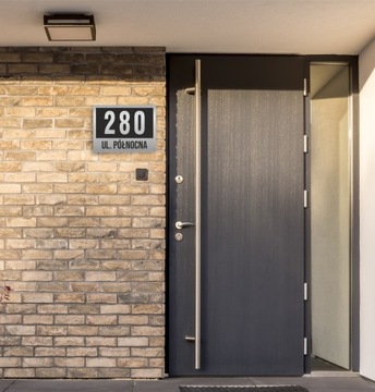 АДРЕСНАЯ табличка Номер ДОМА 40х30 см алюминий Номер ДОМА