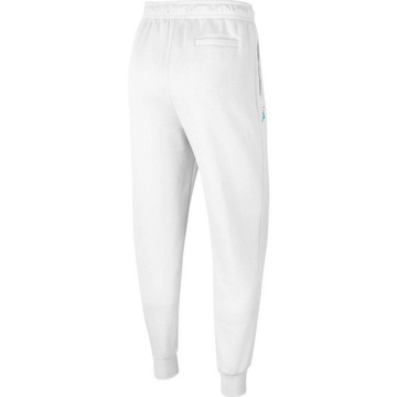 Spodnie dresowe męskie Air Jordan Sport DNA białe