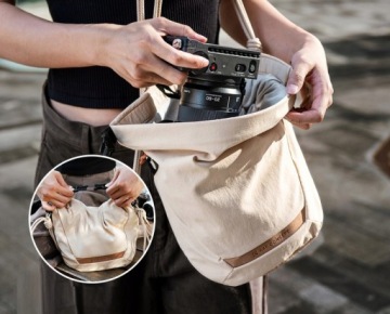 Слинг-сумка для фотоаппарата и телефона K&F 5L