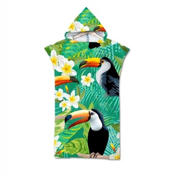 Summer Ice Cream Hooded Bath Towels Cloak