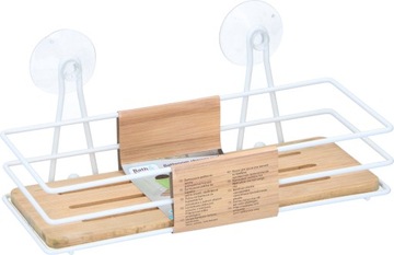 Półka łazienkowa bambusowa ścienna Bath & Shower