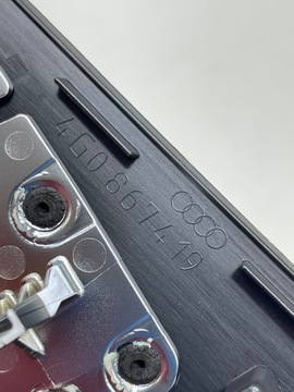 AUDI A6 C7 декоративная накладка на дверь АЛЮМИНИЙ СЗАД СЛЕВА