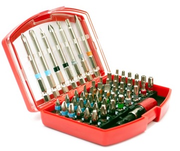 НАСАДКИ ДЛЯ ОТВЕРТОК IMBUS TORX, 56 шт.
