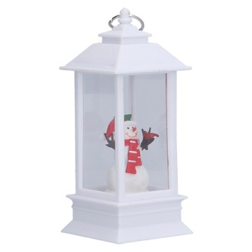 Lampka świąteczna na baterie LED Snowman Lampki nocne do dekoracji BM