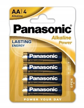 bateria AA LR6 alkaliczna PANASONIC 9273 4 sztuki