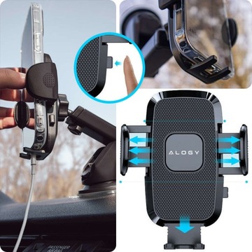 АВТОДЕРЖАТЕЛЬ ДЛЯ ТЕЛЕФОНА, КАБИНЫ, ОКНА - АЛОГИЯ