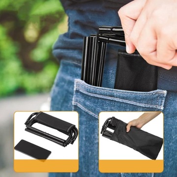 ПОРТАТИВНЫЙ СКЛАДНОЙ КЕМПИНГОВЫЙ ТАРЮК С СУМКОЙ, ЛЕГКИЙ УЛИЧНЫЙ ТАРЮК