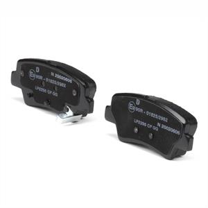 LP2295 ЗАДНИЕ ТОРМОЗНЫЕ КОЛОДКИ DELPHI