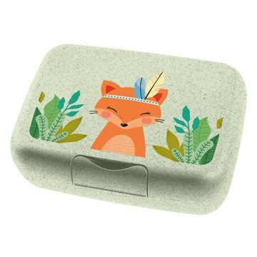 ŚNIADANIÓWKA dla dzieci LUNCHBOX lisek solidny EKO