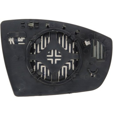 Стекло наружного зеркала L (асферическое, с подогревом) FORD ECOSPORT, KUGA