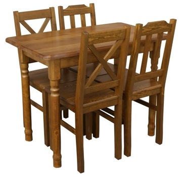 КУХОННЫЙ СТОЛ 100х60, ТОЧЕЧНЫЕ ДЕРЕВЯННЫЕ ДУБОВЫЕ НОЖКИ