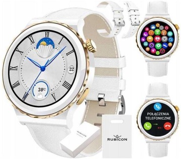Smartwatch Damski ROZMOWY CIŚNIENIE KROKI RUBICON
