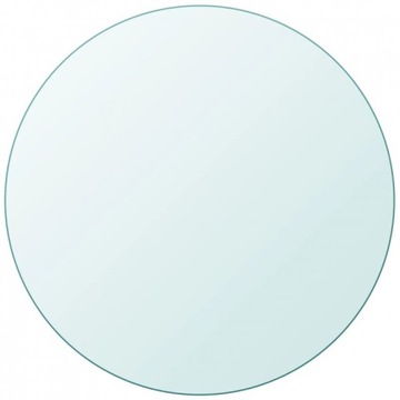 Blat stołu szklany, okrągły 500 mm