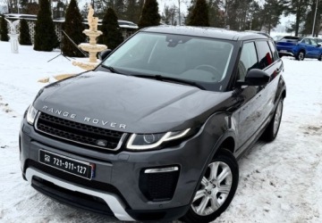 Land Rover Range Rover Evoque I SUV 5d Facelifting 2.0D TD4 180KM 2017 Land Rover Range Rover Evoque 180 Koni Mechanicznych 2.0 Diesel 180KM, zdjęcie 13