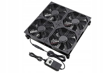 Wentylator Chłodzący 4x120MM Laptop Projektor TV Gdstime
