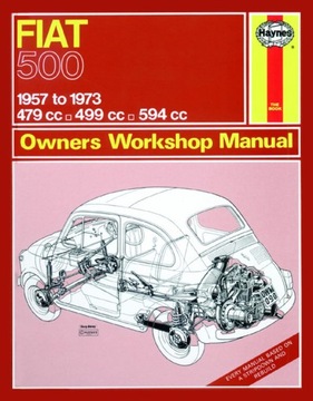 FIAT 500 (1957 - 1973) INSTRUKCJA NAPRAW I OBSŁUGI