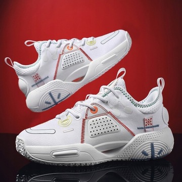 Marshmallow student basketball shoes