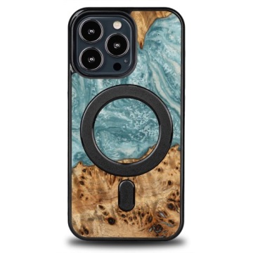 Pouzdro Bewood Unikátní pro iPhone 13 Pro Planety Uran s MagSafe