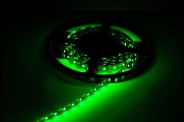 Taśma LED 60x3528S/m. 4,8W/m. 12VDC ZIELONY sprzedaż od 1 do 50 metrów