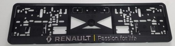 RAMKA TABLICY REJESTRACYJNEJ 3D RENAULT PASSION