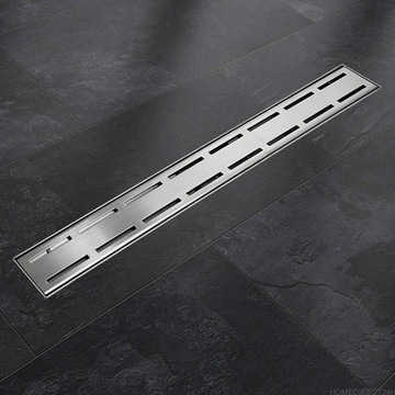 ODPŁYW LINIOWY KRATKA ODPŁYWOWA PRYSZNICOWA ŁAZIENKOWA Line Z SYFONEM 120cm