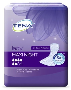 TENA LADY MAXI NIGHT wkładki na nietrzymanie moczu