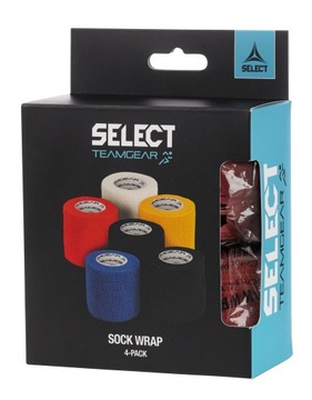 SELECT 4-PAK TAŚM DO GETR SZEROKA CZERWONA 4.5M