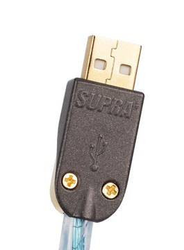 SUPRA EXCALIBUR USB 2.0 A-B 2 м СЕРЕБРЯНАЯ ВЕРСИЯ