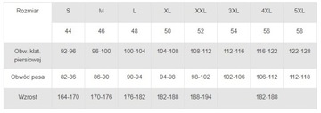 CORNETTE 114/48 piżama męska ROZPINANA długa 4XL