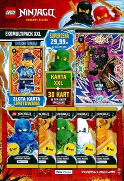 EKOMULTIPACK XXL LEGO NINJAGO DRAGONS RISING - seria 9 wersja 1