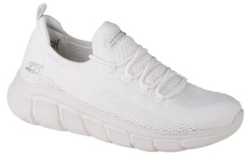 Damskie sneakers Skechers Bobs Sport B Flex-Color Connect 117121-WHT r.39