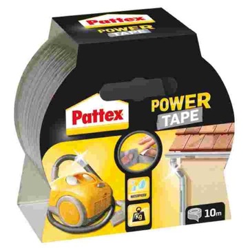 Pattex Taśma Power Tape, 48mm x 10m, srebrna