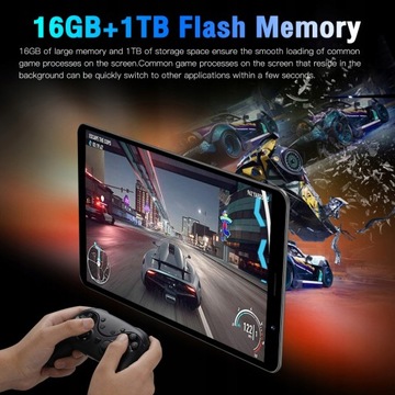 Планшет 8,0 дюйма Android 10 5G SIM WiFi GPS1 16 ТБ Tab14, синий, Android
