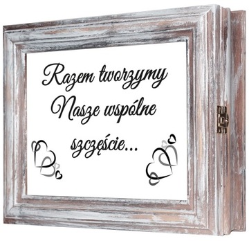 skrzynka na klucze MODNY STYL RUSTYKALNY