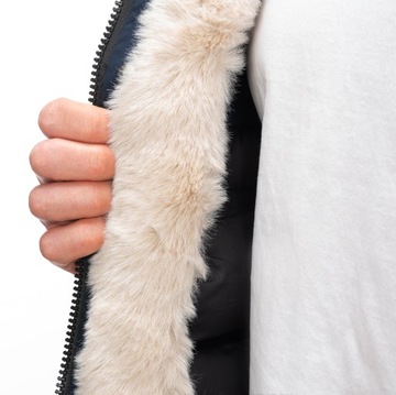 M3123-215 размер XL МУЖСКАЯ ДЛИННАЯ КУРТКА ЗИМНЯЯ МЕХОВАЯ ПАРКА С УТЕПЛЕНИЕМ