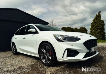 Ford Focus IV Kombi 1.5 EcoBlue 120KM 2021 Ford Focus Bezwypadkowy, FV23, St-line, KredytowanieLeasing, gwarancja 12m, zdjęcie 2