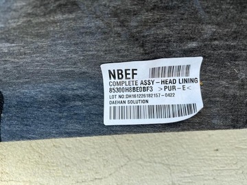 KIA RIO IV ПОТОЛОК HB 5D 2017-