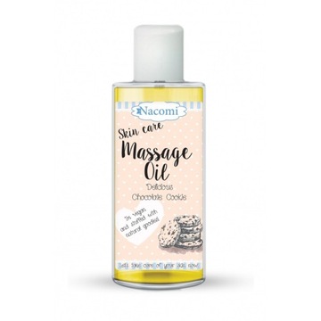 Nacomi Massage Oil nawilżający olejek do masażu Pyszne Ciasteczko 150 P1