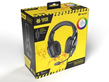 SŁUCHAWKI Z MIKROFONEM USB HEADSET GRACZY 7.1 PC