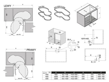 СУМКА CARGO CORNER MAGIC BAG 900 ММ С ПОВОРОТОМ И ТОРМОЗОМ АНТРАЦИТ AMIX ACCESS