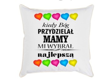 DZIEŃ MAMY PODUSZKA DZIEŃ MATKI PREZENT DLA MAMY