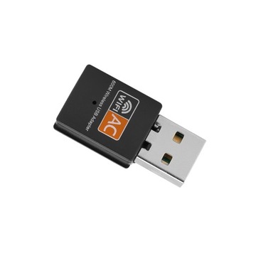 Адаптер Wi-Fi, компьютерный приемник, USB 5g, мини, 2,4 г, внешний чип 8811, беспроводной
