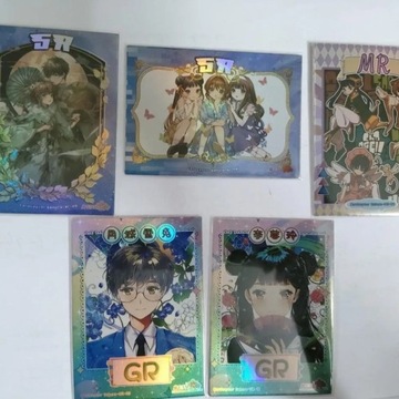 Аниме Captor KINOMOTO SAKURA LI SYAORAN DAIDOUJI Коллекция карточек