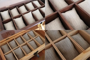 ДЕРЕВЯННАЯ КОРОБКА ДЛЯ 6 ЧАСОВ РУЧНОЙ РАБОТЫ