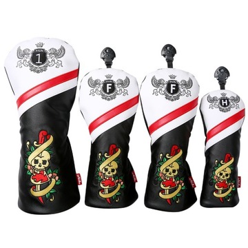 Golf Club Cover Protector Zestaw 4