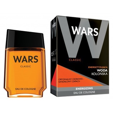 Wars Classic Energetyzująca Woda Kolońska 90ML